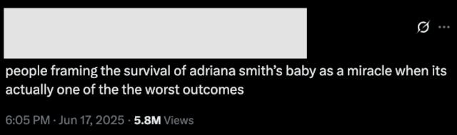 Adriana Smith’s baby has been born, but abortion apologists still want him to die image