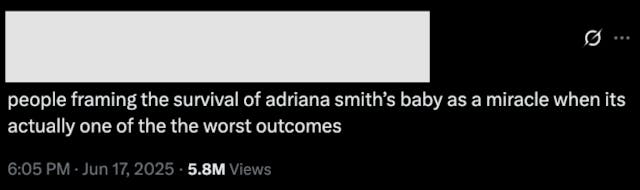 Adriana Smith’s baby has been born, but abortion apologists still want him to die image