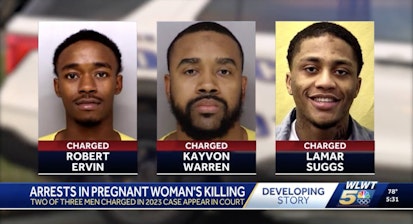 men charged killing pregnant woman WLWT