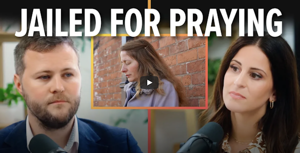Jailed for praying