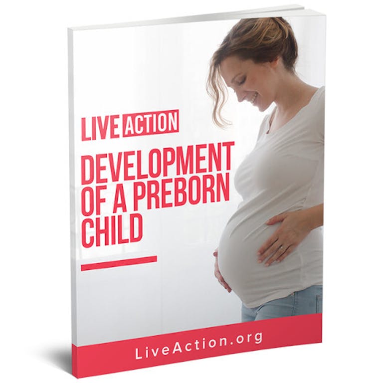Book cover with a pregnant woman in a white tshirt and jeans