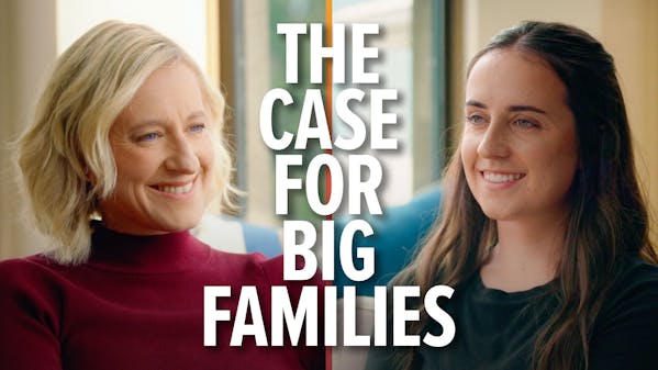 Catherine Pakaluk, Sami Parker, caption: The Case for Big Families