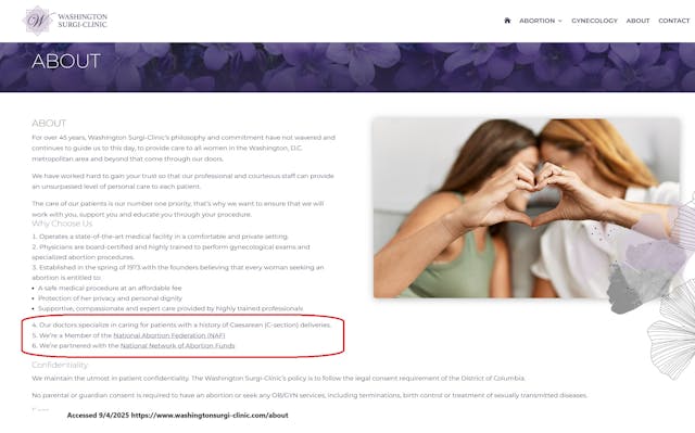 Washington Surgi-Clinic NAF member partners with NNAF Abortion Fund group