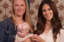 Photo: Lila Rose Instagram (LilaRose/GrowingGoodings) Lila Rose with Alex Gooding and daughter Chloe