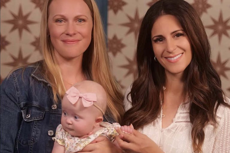 Photo: Lila Rose Instagram (LilaRose/GrowingGoodings) Lila Rose with Alex Gooding and daughter Chloe