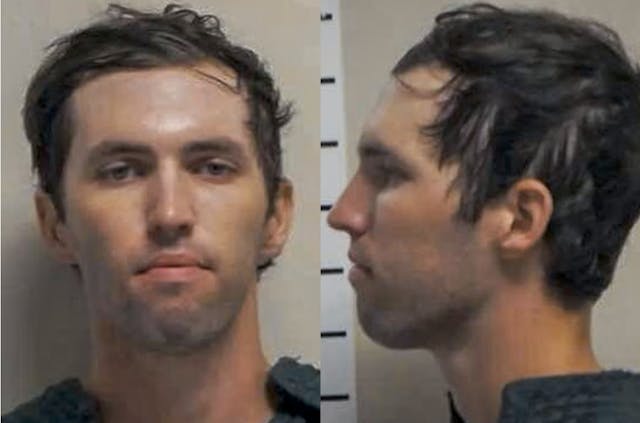 Booking photos of Tyler Robinson, suspect in Charlie Kirk killing.