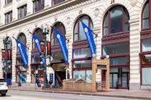 Chicago, IL, USA - March 28, 2022: DePaul University in Chicago, IL, USA. DePaul University is a private, Catholic research university.