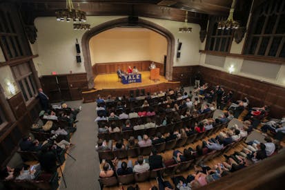 Lila Rose debates Frances Kissling at Yale