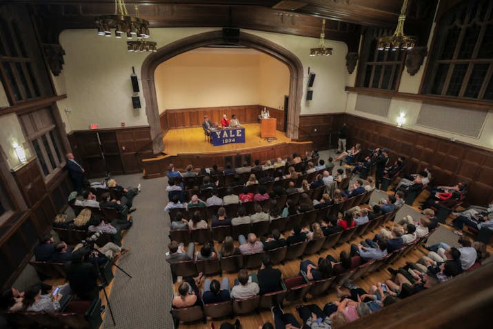 Lila Rose debates Frances Kissling at Yale