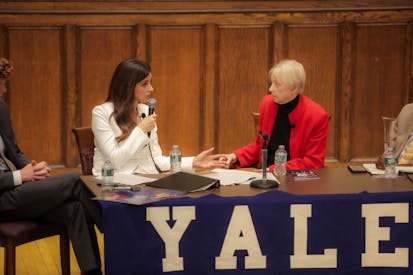Lila Rose debates Frances Kissling at Yale