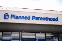 Planned Parenthood sign, California