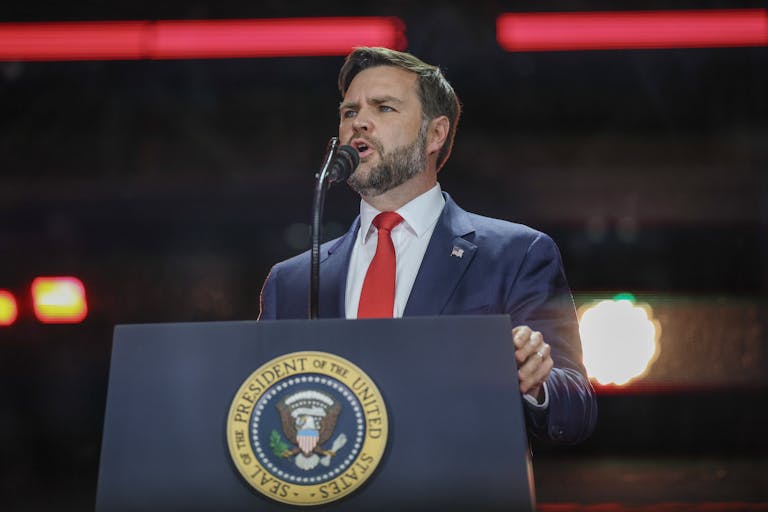 Memorial Service Held For Slain Conservative Activist Charlie Kirk At State Farm Stadium