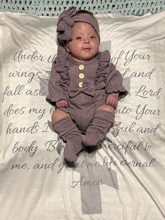 Baby Laurel Rose (Photo courtesy of the Nielsen family) Family learns ‘God has the final say’ after difficult prenatal diagnosis image
