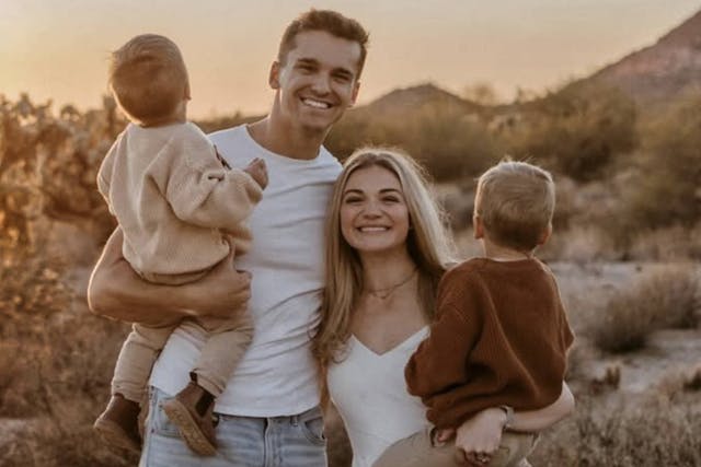 Matt and Abby Howard and their sons