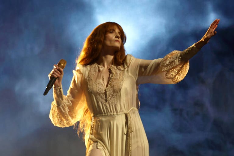 Photo by Matt Winkelmeyer/Getty Images for MRC LAS VEGAS, NEVADA - MAY 15: Florence Welch Florence + the Machine performs onstage during the 2022 Billboard Music Awards at MGM Grand Garden Arena on May 15, 2022 in Las Vegas, Nevada.