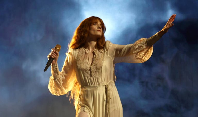 LAS VEGAS, NEVADA - MAY 15: Florence Welch  Florence + the Machine performs onstage during the 2022 Billboard Music Awards at MGM Grand Garden Arena on May 15, 2022 in Las Vegas, Nevada.