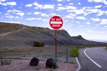 Photo: Nancybelle Gonzaga Villarroya/Getty Images Do Not Enter Road Traffic Sign