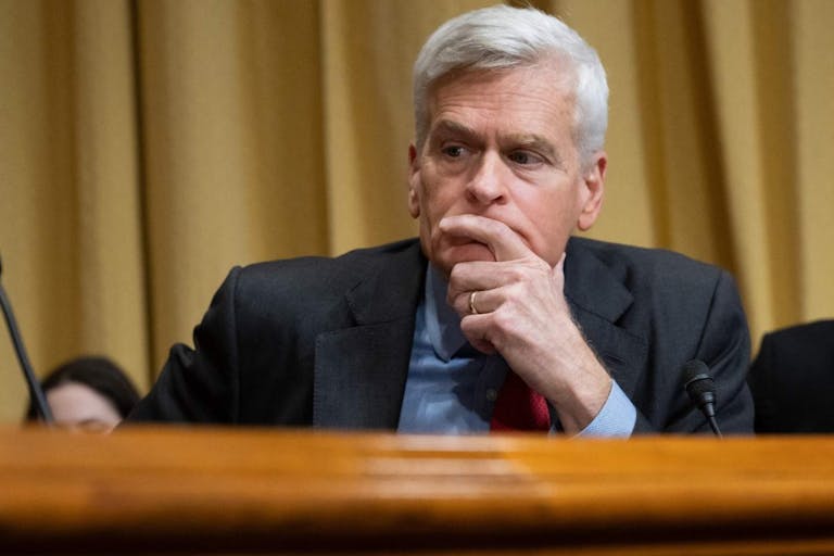 Getty Images (Photo by SAUL LOEB / AFP) (Photo by SAUL LOEB/AFP via Getty Images) US-POLITICS-GOVERNMENT-HEALTH-KENNEDY US Senator Bill Cassidy, Republican of Louisiana, attends a US Senate Finance Committee business meeting to consider the nomination of Robert F. Kennedy, Jr. to be Secretary of Health and Human Services, on Capitol Hill in Washington, DC, February 4, 2025. US President Donald Trump's embattled health secretary pick, vaccine conspiracy theorist Robert F. Kennedy Jr, passed a crucial test in his confirmation bid on Tuesday as senators voted to advance his nomination to the floor. (Photo by SAUL LOEB / AFP) (Photo by SAUL LOEB/AFP via Getty Images)