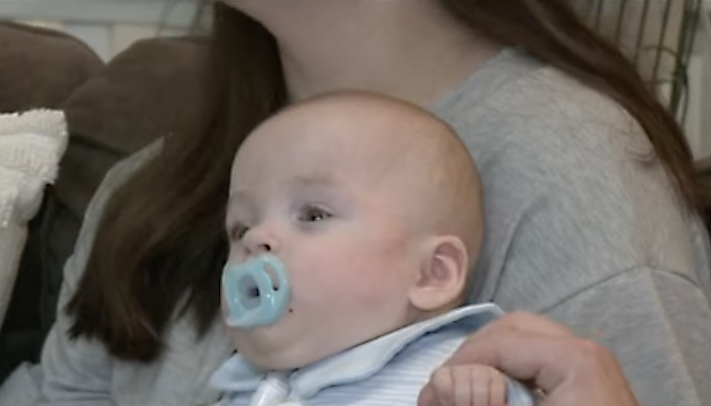 Gabriel Golden, preemie home from hospital