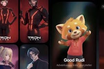 Screenshot: Grok xAI Grok's 'companion' chatbot, "Good Rudi"