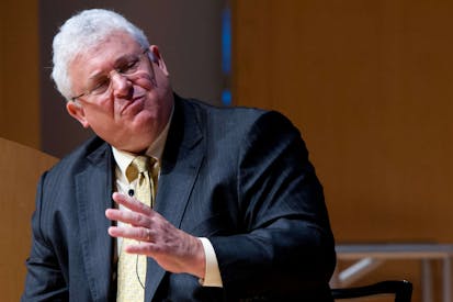 Photo: Jeff Fusco/WireImage via Getty Images PHILADELPHIA, PA - SEPTEMBER 13: Dr. Arthur Caplan takes part in a panel discussion prior to the 2012 Liberty Medal Ceremony at the National Constitution Center on September 13, 2012 in Philadelphia, Pennsylvania.