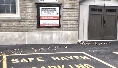Wisconsin Safe Haven Baby Box at fire station