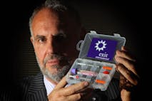 Photo: Matt Cardy/Getty Images BOURNEMOUTH, ENGLAND - MAY 05: Controversial voluntary euthanasia campaigner, Dr Philip Nitschke holds up a drug testing kit which is used as part of assisted suicides following a workshop on the subject on May 5, 2009 in Bournemouth, England. The Australian doctor, dubbed Dr Death by the press, was stopped at Heathrow Airport when he arrived but was granted leave to stay in UK on Saturday.