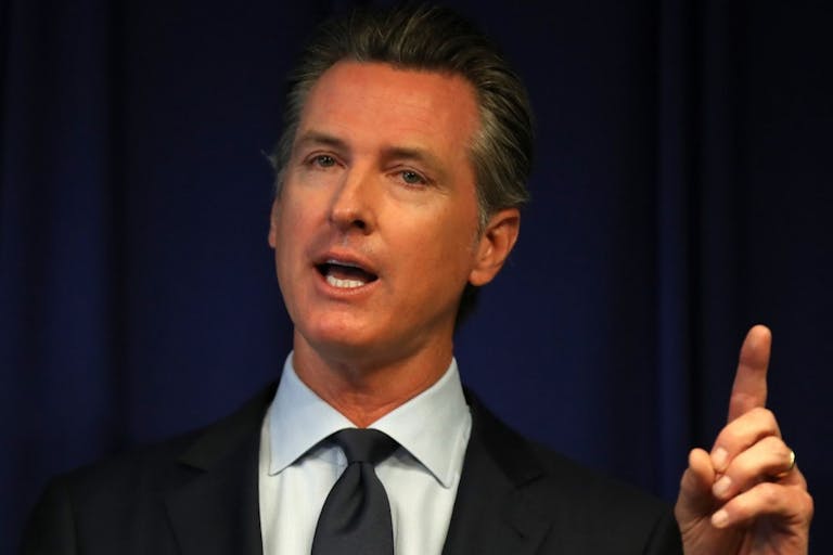 California Gov. Newsom And CA Attorney Gen. Becerra Hold News Conference Responding To Trump Revoking State’s Emissions Waiver