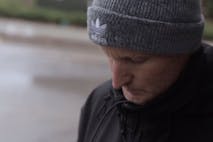 Photo: Jason Cantrell - ATL's VOICE (YouTube) Jason Cantrell prays outside Atlanta, GA abortion clinic