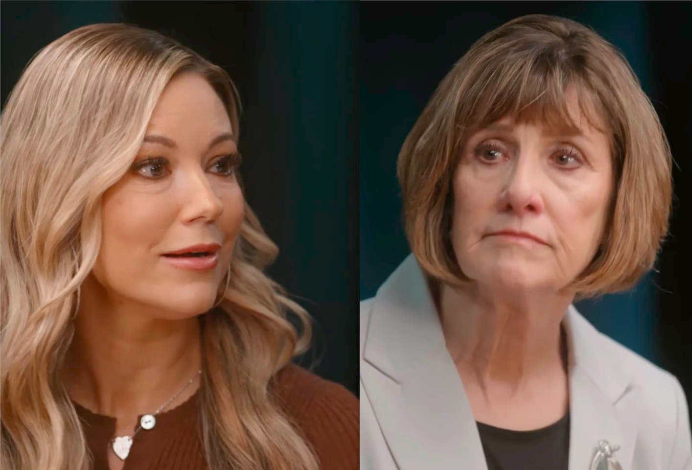 Anne Farrens and mother MJ Lockemy, conceived in rape