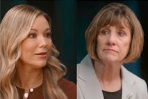 Screenshots: Live Action Anne Farrens and mother MJ Lockemy, conceived in rape