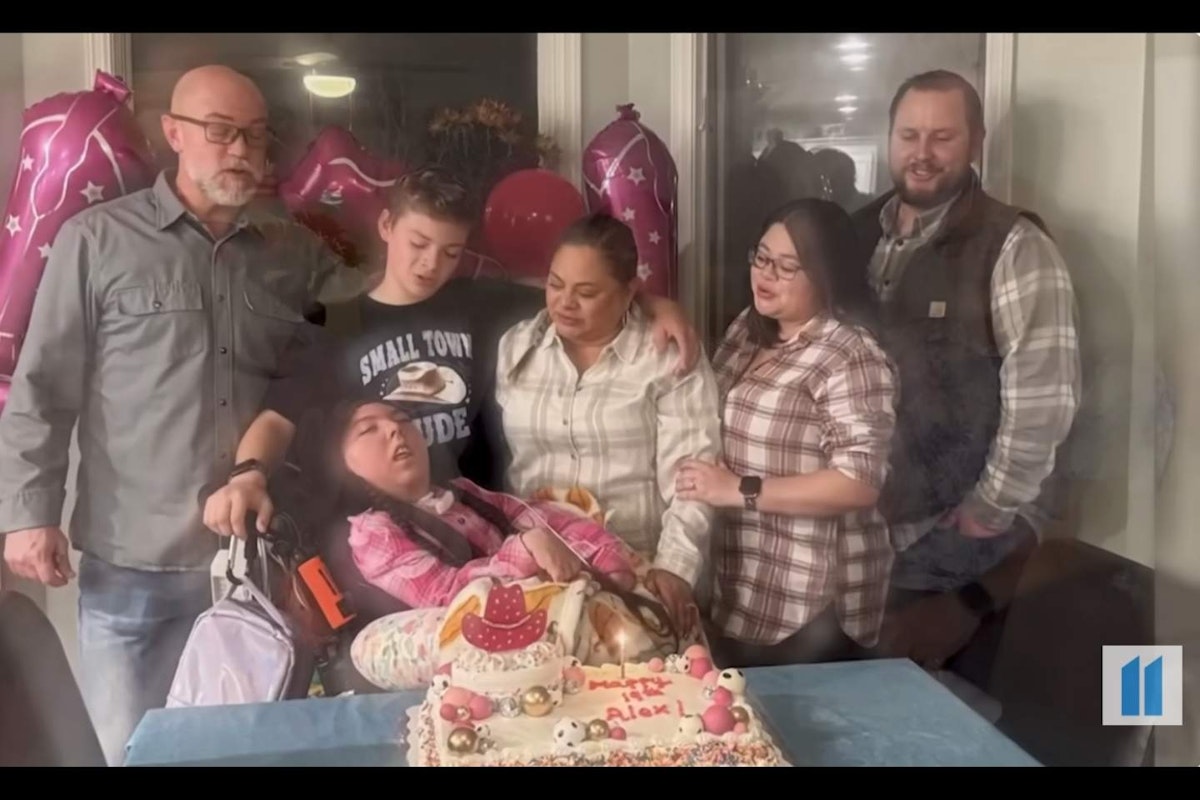 Alex Simpson Born missing most of her brain, she wasn't expected to survive. Now ...