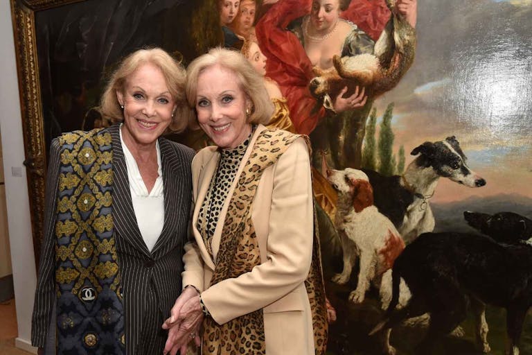 MUNICH, GERMANY - SEPTEMBER 15: Alice Kessler and her sister Ellen Kessler attend the 'Dorotheum Munich Hosts Cocktail Reception' on September 15, 2015 in Munich, Germany.