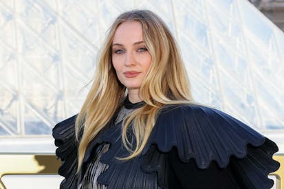 PARIS, FRANCE - SEPTEMBER 30: (EDITORIAL USE ONLY - For Non-Editorial use please seek approval from Fashion House) Sophie Turner attends the Louis Vuitton Womenswear Spring/Summer 2026 show as part of Paris Fashion Week on September 30, 2025 in Paris, France.