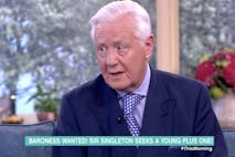 Screenshot: iTV This Morning/YouTube Baronet Slade seeks "breeder" to carry sons