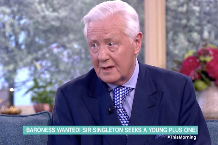 Screenshot: iTV This Morning/YouTube Baronet Slade seeks "breeder" to carry sons