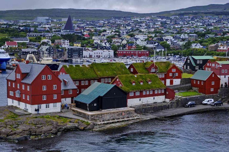 Photo: Tuul & Bruno Morandi/Getty Images Faroe Islands, Streymoy Island, Torshavn, Tinganes district in the old town