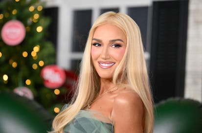 US singer-songwriter Gwen Stefani attends "Oh. What. Fun." premiere at the Alice Tully Hall in New York on December 2, 2025.