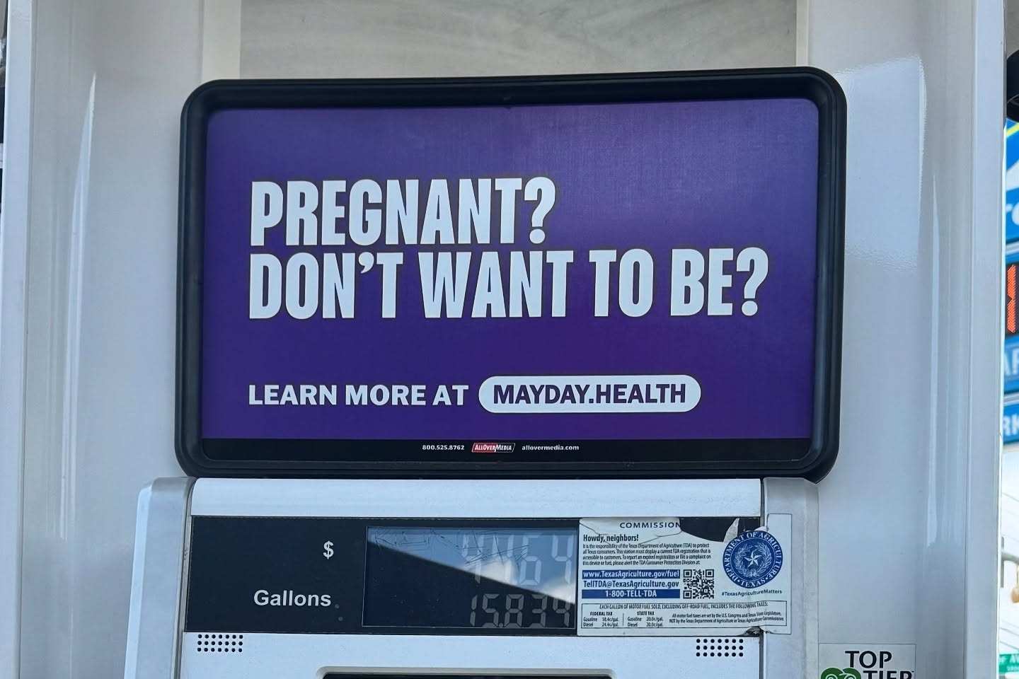 South Dakota sues Mayday Health over gas station abortion ads