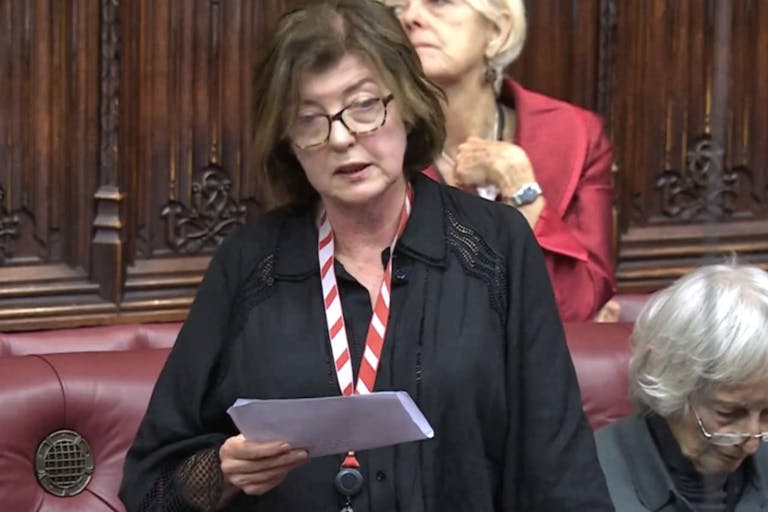 Screenshot: X (Baroness Gray) Baroness Gray addresses assisted suicide bill (Via X)