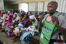 Photo: Jonathan Torgovnik for The Hewlett Foundation/Reportage by Getty Images RABAI, KENYA - JUNE 16: A mobile clinical outreach team from Marie Stopes, a specialised sexual reproductive health and family planning organization on a site visit to Rabai hospital a rural area in the coastal region of Kenya... June 16, 2014 in Rabai, Kenya.