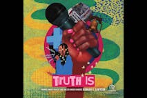 Photo: Recorded Books/Facebook Image shows a colorful book cover with a Black woman's arm holding a microphone in the center with the title "Truth Is."