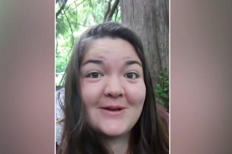 Photo: Eileen Mihich Facebook Photo shows a smiling Eileen Mihich in the woods.