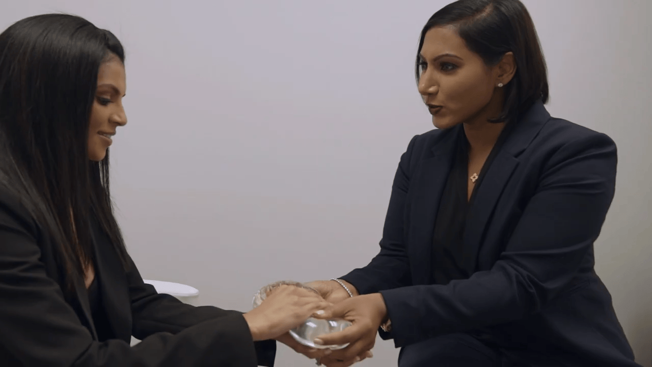 Dr. Anu Antony talking about aesthetic treatments and procedures