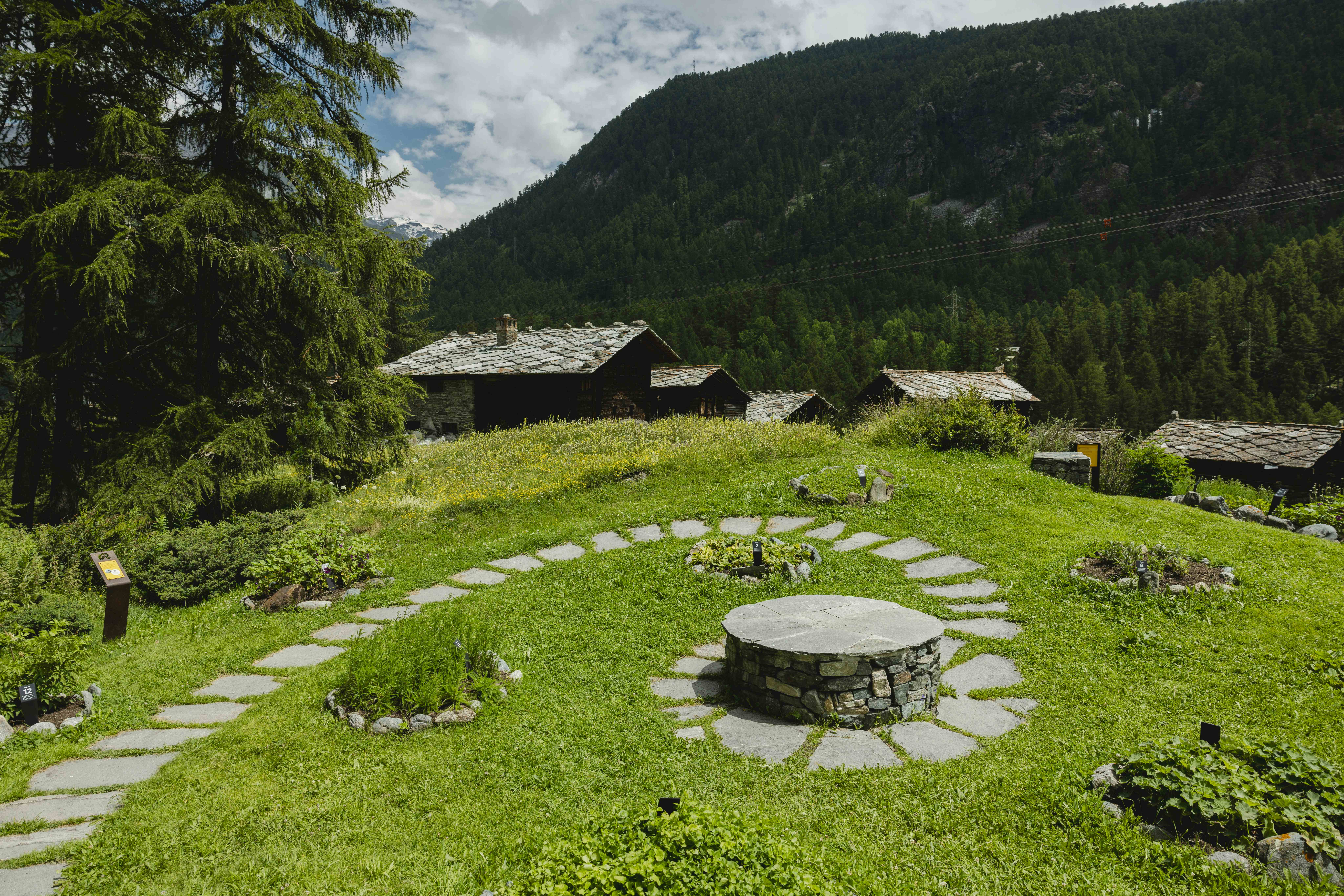 Kräutergarten Zermatt