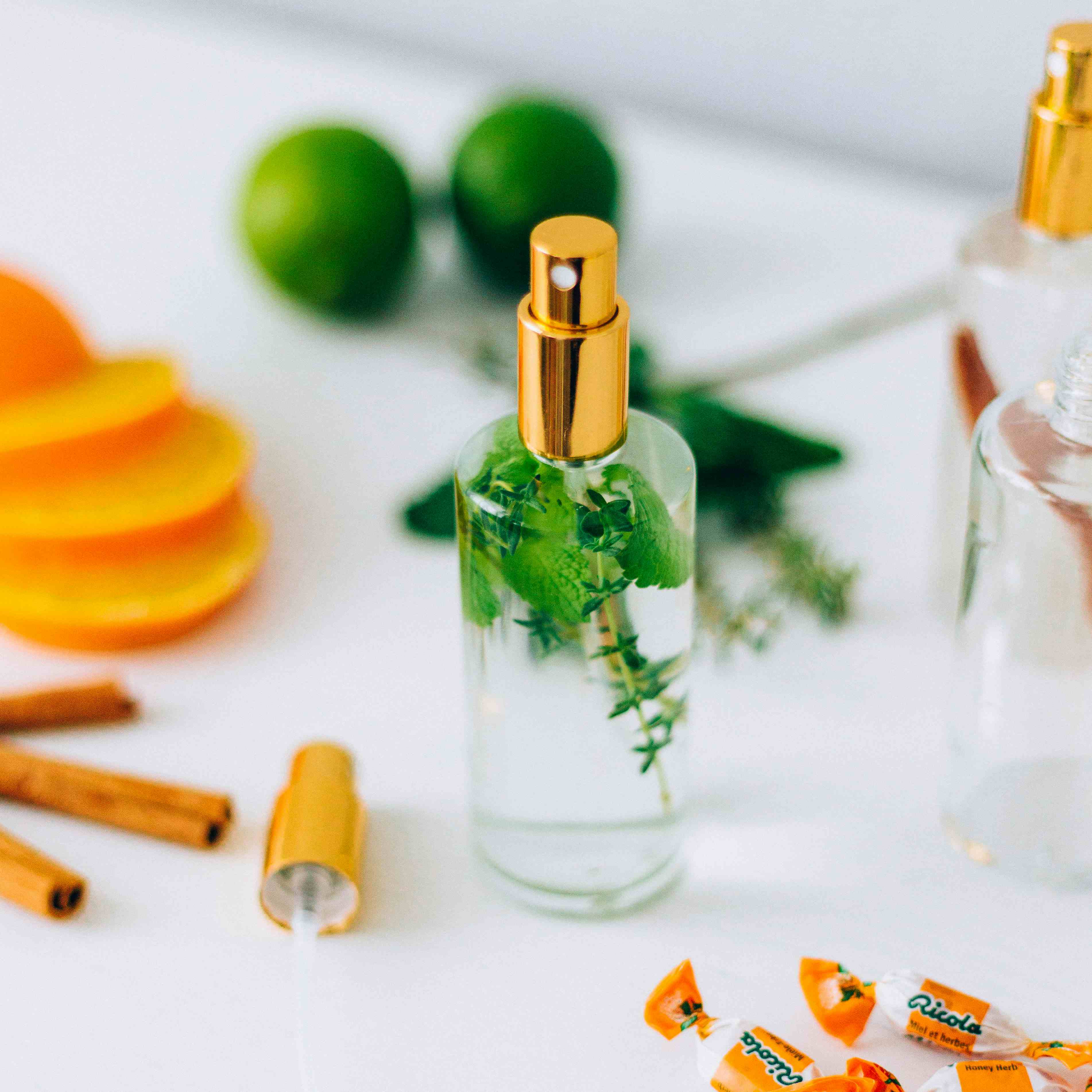 Room spray with herbs