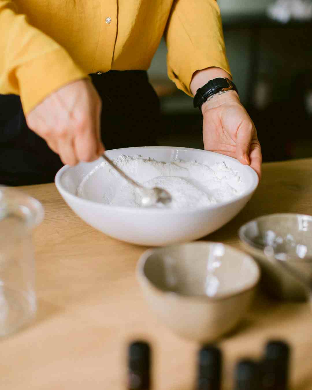 Shower melts with essential oils