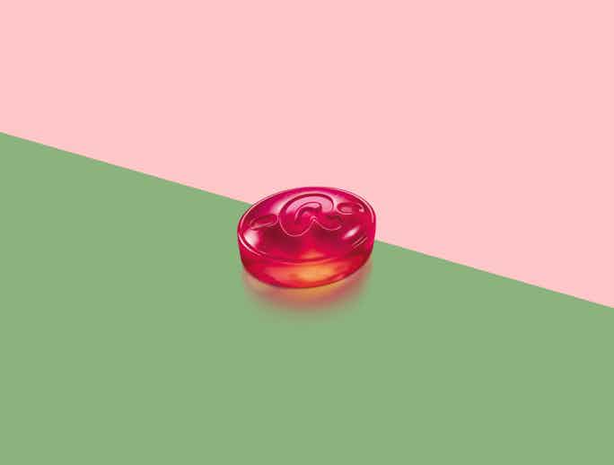 Himbeerminz Geschmack Bonbon Drop