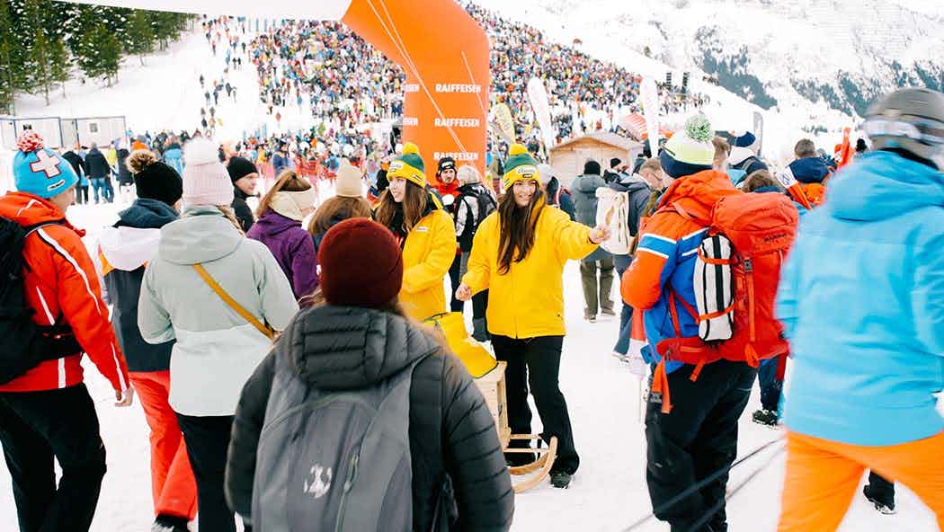 Ricola am Lauberhorn 2023