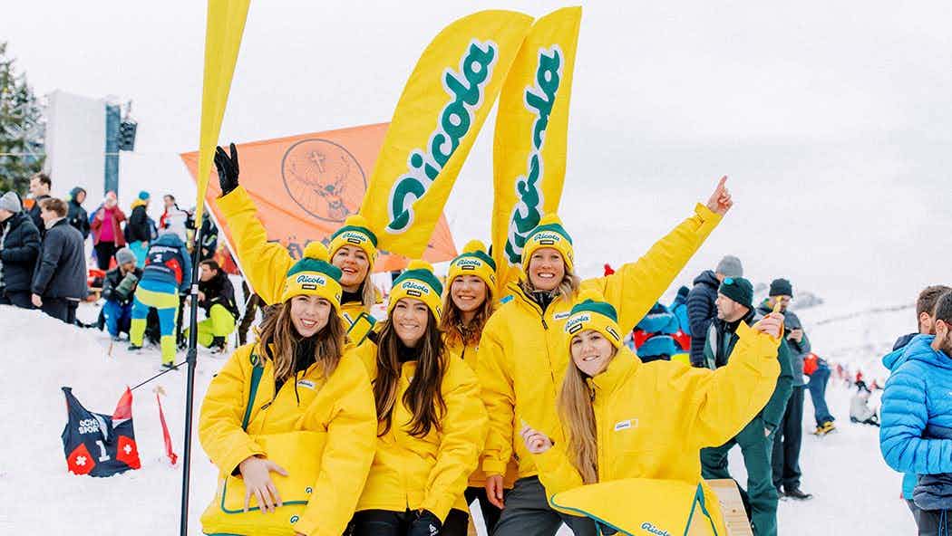 Ricola beim Lauberhornrennen 2023